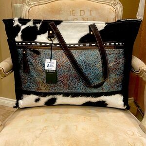 Myra-Seagrass Weekender / Actual Bag
